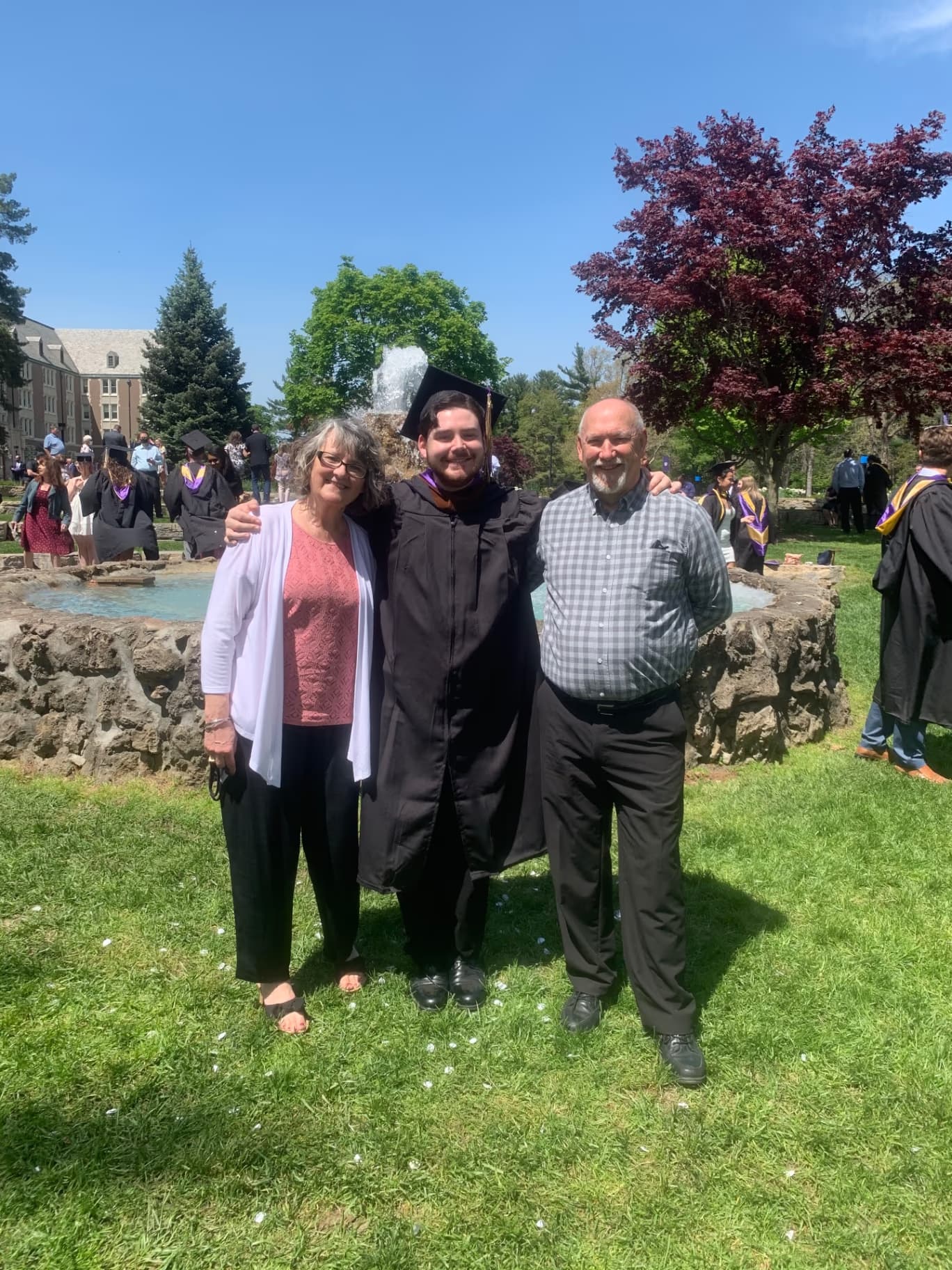 Garrison graduated from Nazareth University