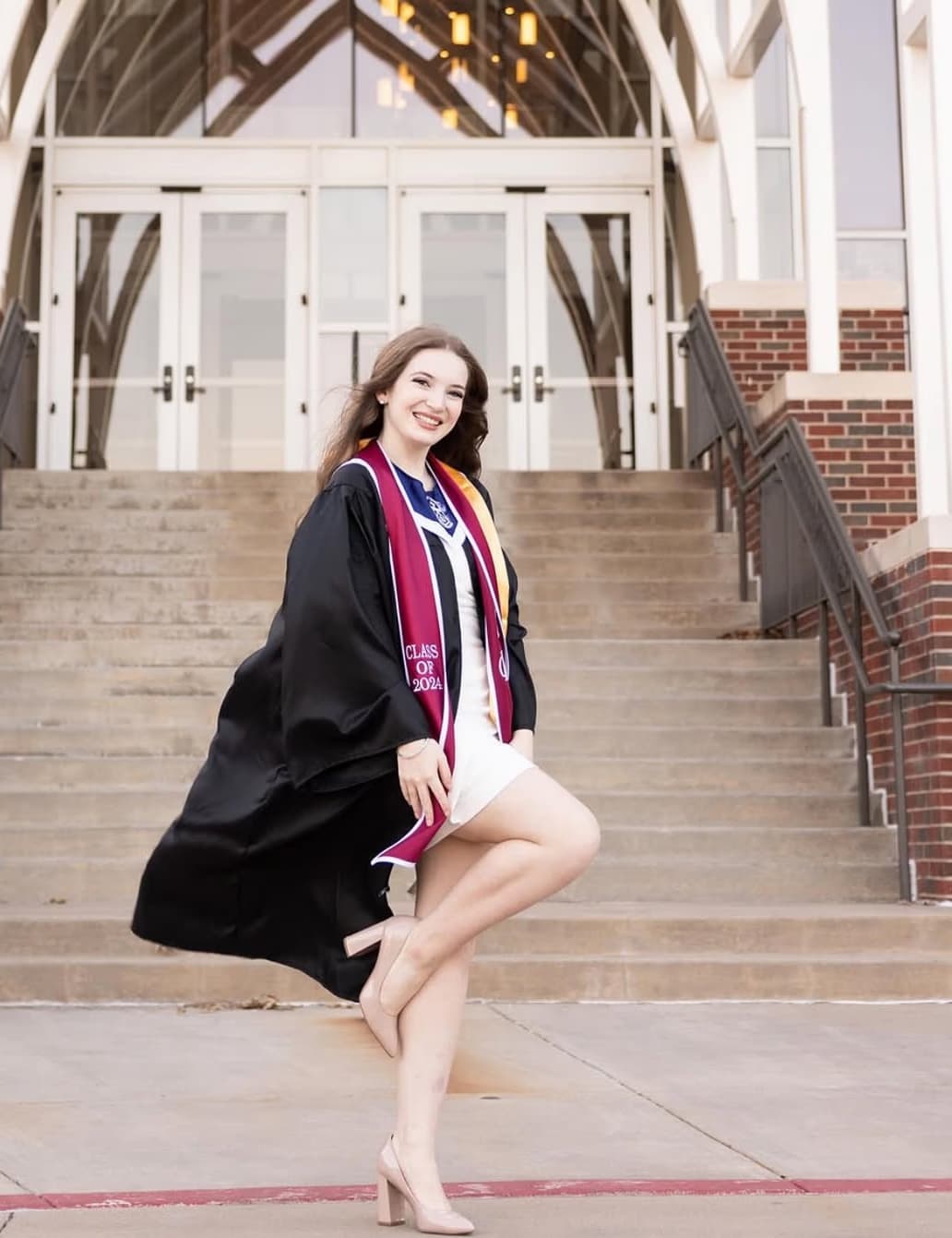 Holly graduated from Oklahoma City University