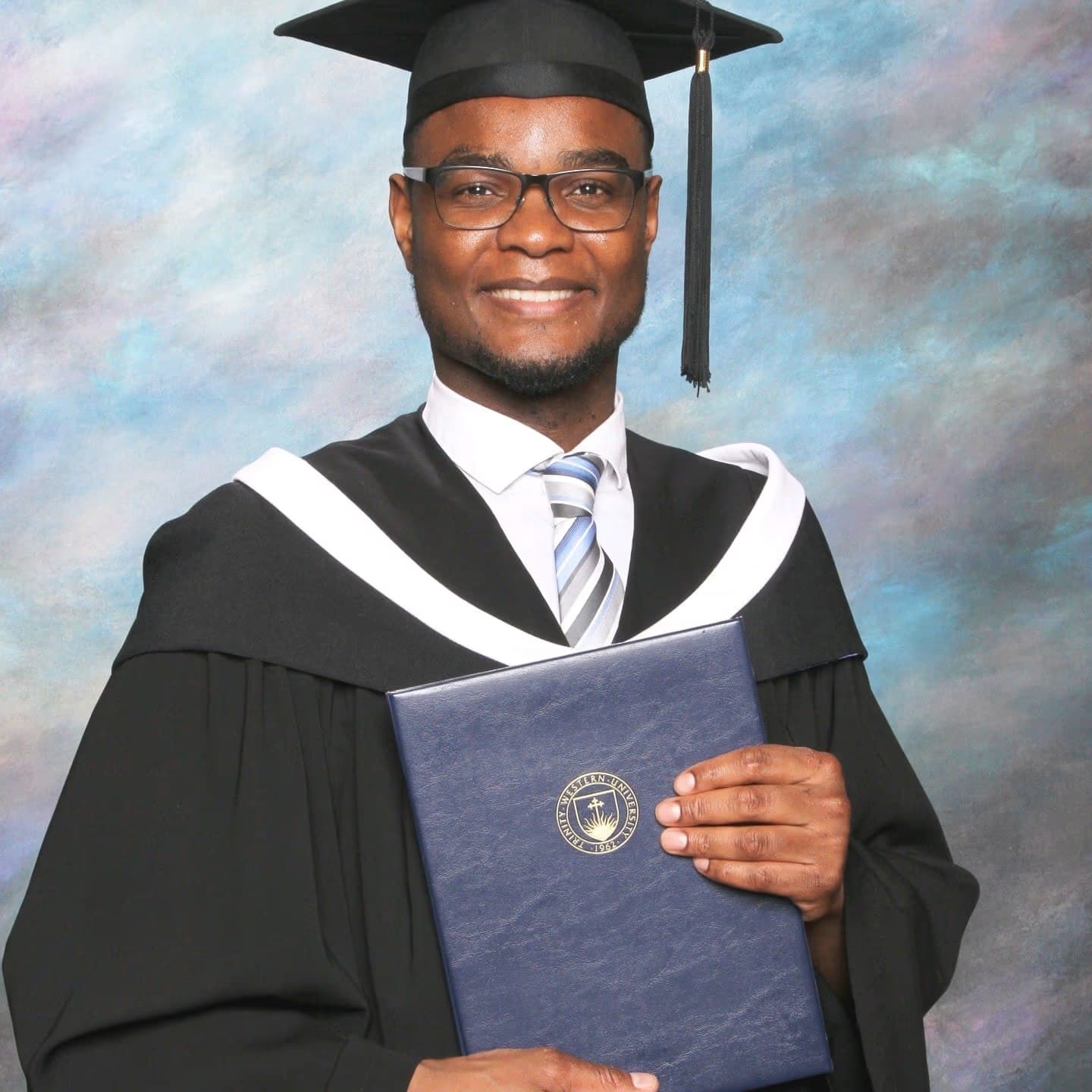 Tresor graduated from Trinity Western University
