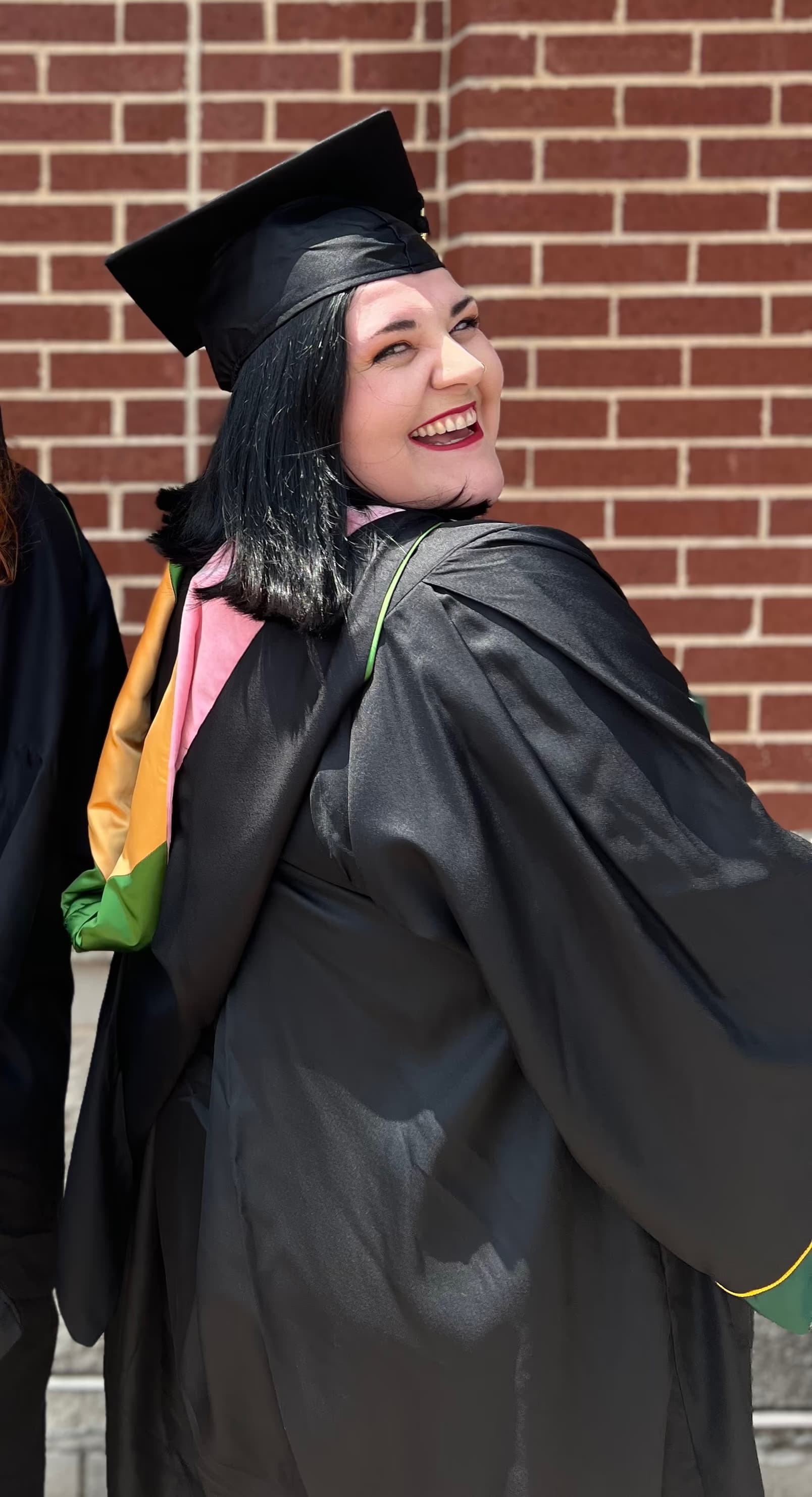 Kate graduated from Baylor University