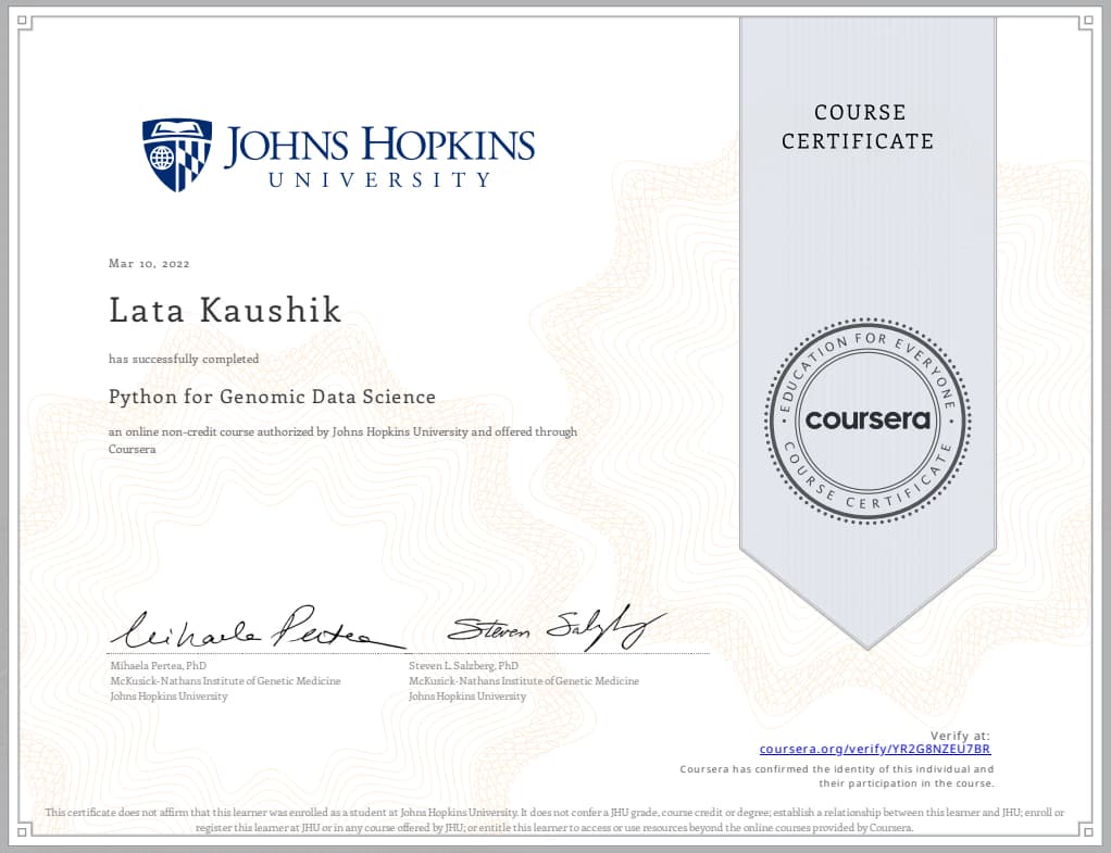 Lata graduated from IIT Delhi