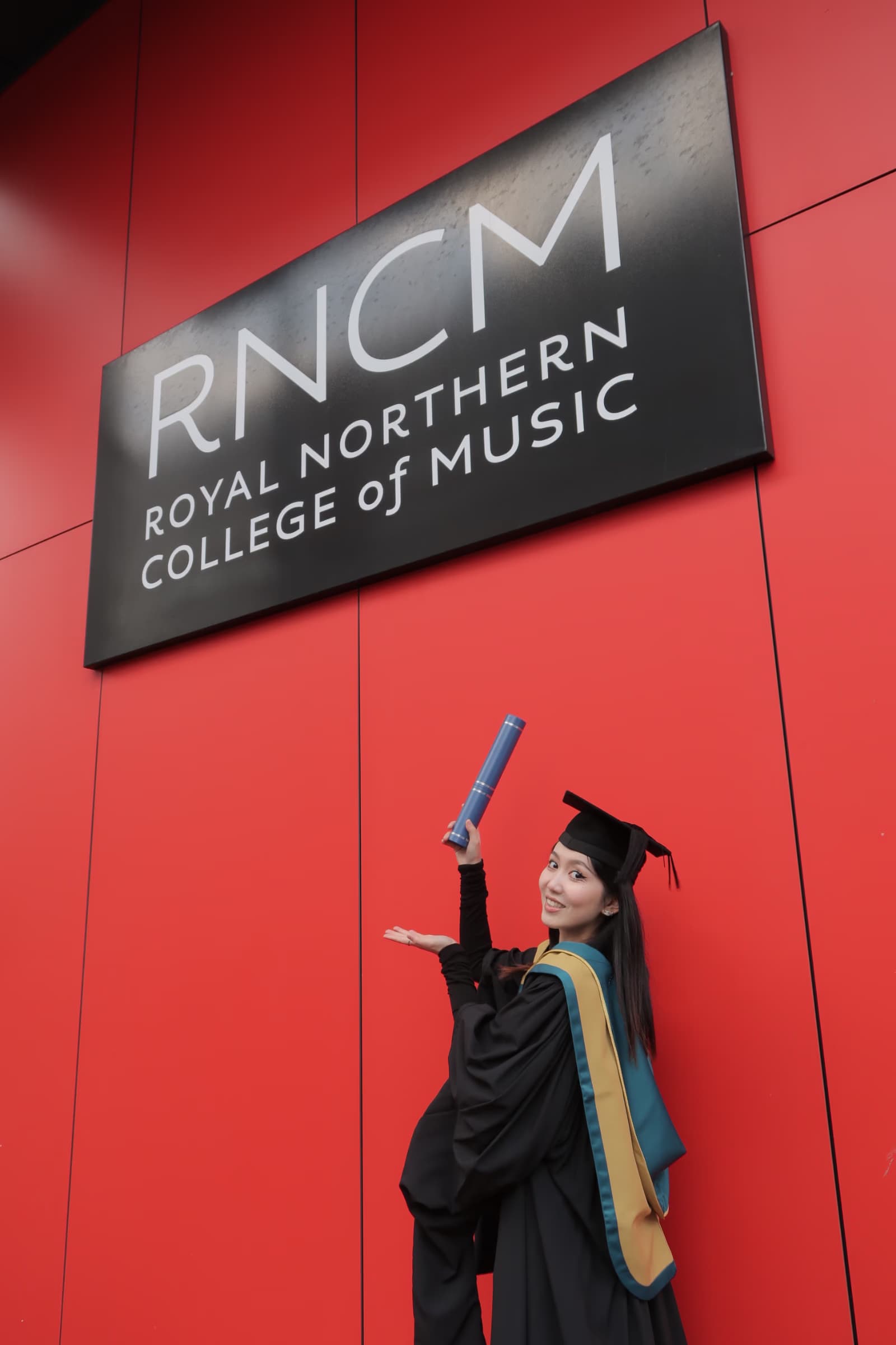 Youdan graduated from Royal Northern College of Music