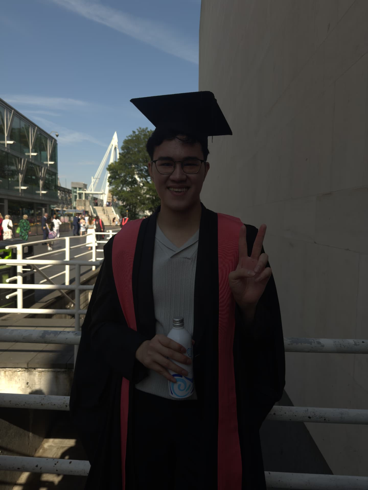 Joshua graduated from Kings College London