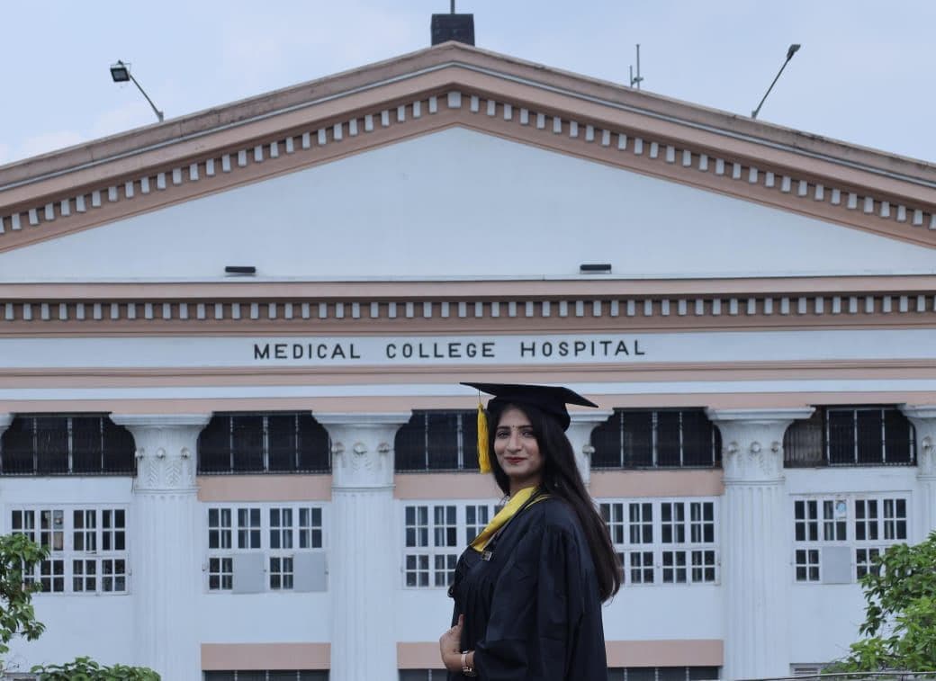 Dr Shaksshi graduated from WBUHS