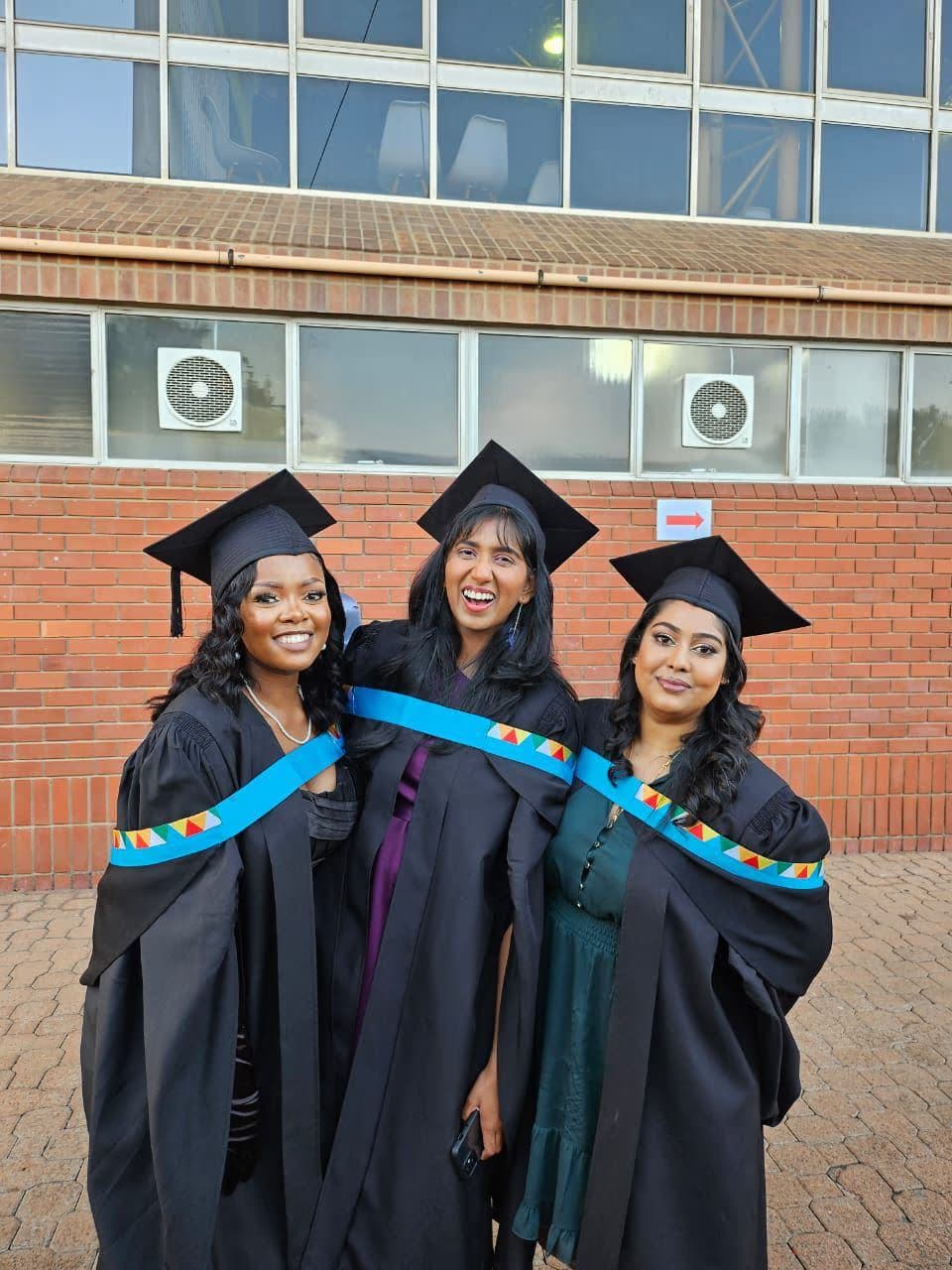 Shraddha graduated from University of Kwa-Zulu Natal