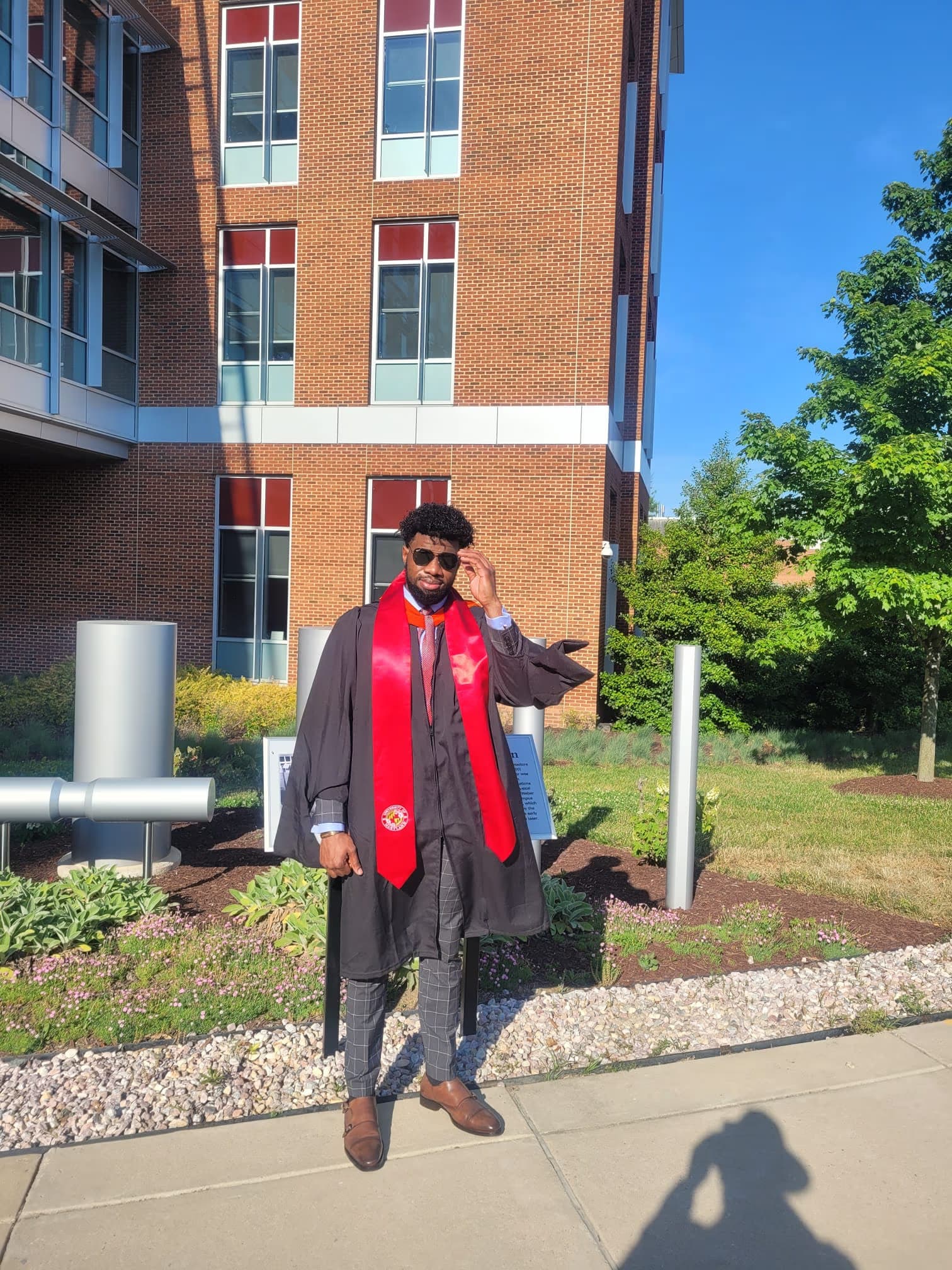 Tochi graduated from University of Maryland, College Park