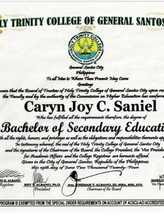 Profile photo of Caryn Joy Saniel, undefined tutor at Wiingy