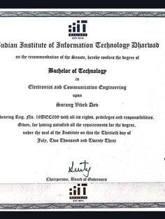 Profile photo of Sarang Dev, undefined tutor at Wiingy