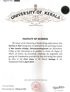 Profile photo of AARCHA S NAIR, undefined tutor at Wiingy