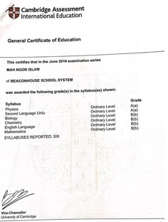 Profile photo of Mah Noor Islam, undefined tutor at Wiingy