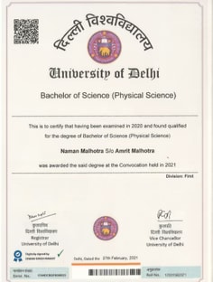 Profile photo of Naman Malhotra, undefined tutor at Wiingy