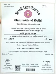 Profile photo of Saloni Chugh, undefined tutor at Wiingy