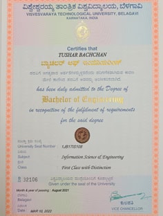 Profile photo of Tushar Bachchan, undefined tutor at Wiingy