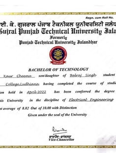 Profile photo of Jagnoor kaur Cheema, undefined tutor at Wiingy