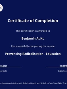 Profile photo of Benjamin Atiku, undefined tutor at Wiingy