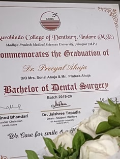 Profile photo of Dr. Preeyal  Ahuja, undefined tutor at Wiingy