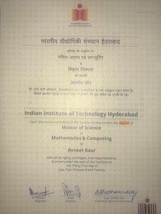 Profile photo of Avneet Kaur, undefined tutor at Wiingy