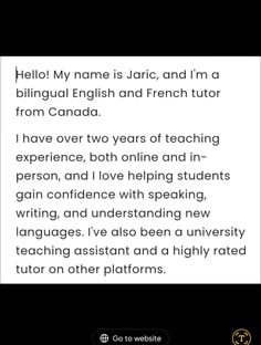 Profile photo of Jaric Ratté, undefined tutor at Wiingy