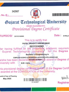 Profile photo of Drashti Patel, undefined tutor at Wiingy