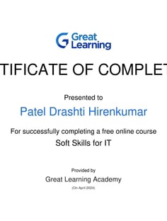 Profile photo of Drashti Patel, undefined tutor at Wiingy