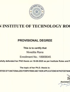 Profile photo of Nivedita Rana, undefined tutor at Wiingy