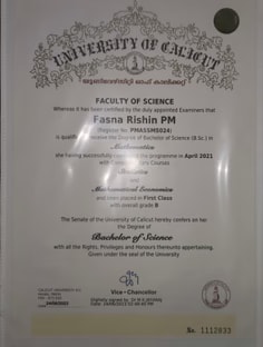 Profile photo of Fasna  Rishin , undefined tutor at Wiingy