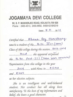 Profile photo of Ahana Roy Chowdhury, undefined tutor at Wiingy