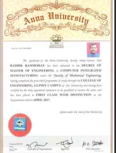 Profile photo of Radhik Rammohan, undefined tutor at Wiingy