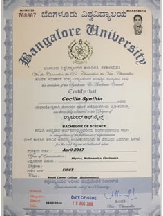 Profile photo of Cecilie Synthia, undefined tutor at Wiingy