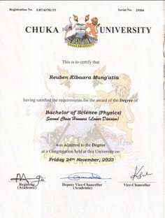 Profile photo of Reuben  Mung'atia , undefined tutor at Wiingy