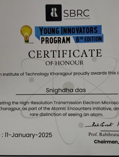 Profile photo of Snigdha  Das, undefined tutor at Wiingy