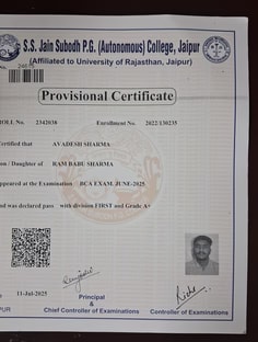 Profile photo of Avadesh  Sharma, undefined tutor at Wiingy