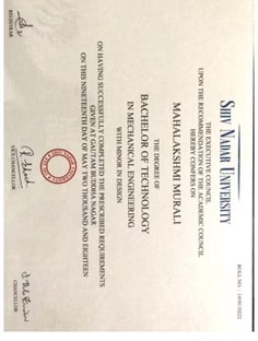 Profile photo of Mahalakshmi Murali, undefined tutor at Wiingy