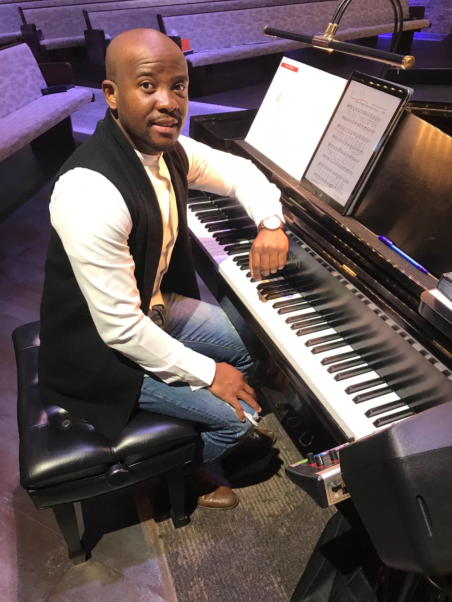 Singing learning materials by Tshilidzi