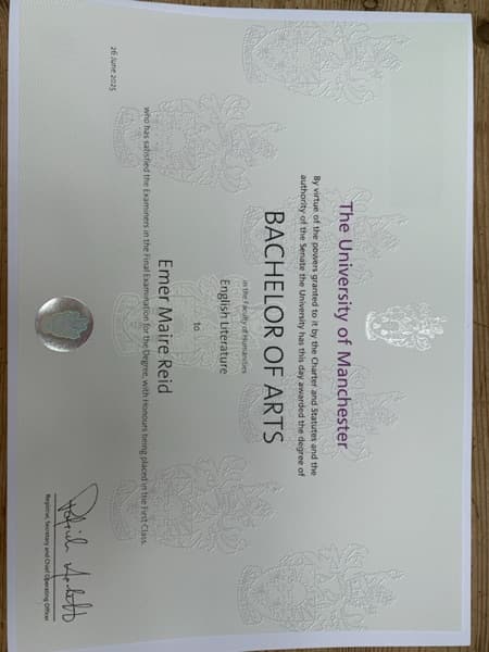 Emer graduated from University of Manchester