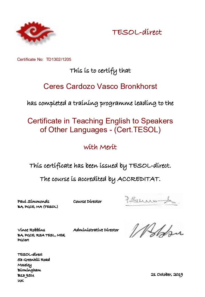 Ceres graduated from Glasgow Caledonian University