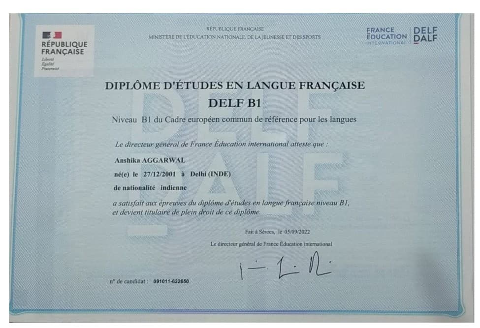 Anshika graduated from George Brown College