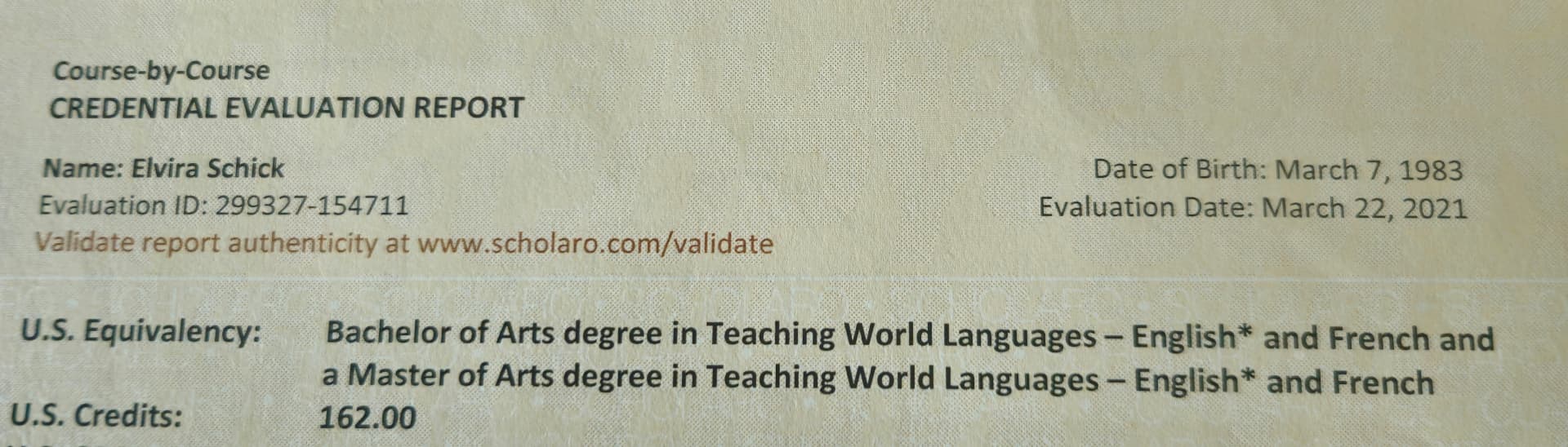 Elvira graduated from Bashkir State Pedagogical University