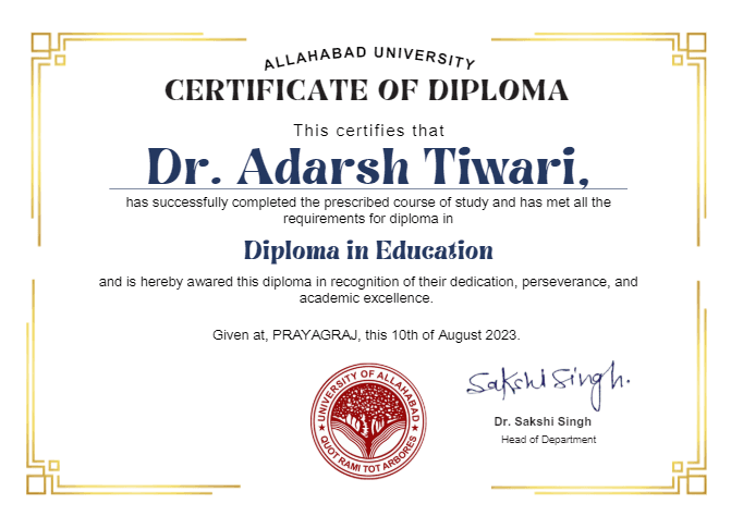 Dr. Adarsh graduated from Indian Veterinary Research Institute