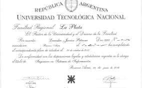 Carolina graduated from Universidad Tecnologica Nacional