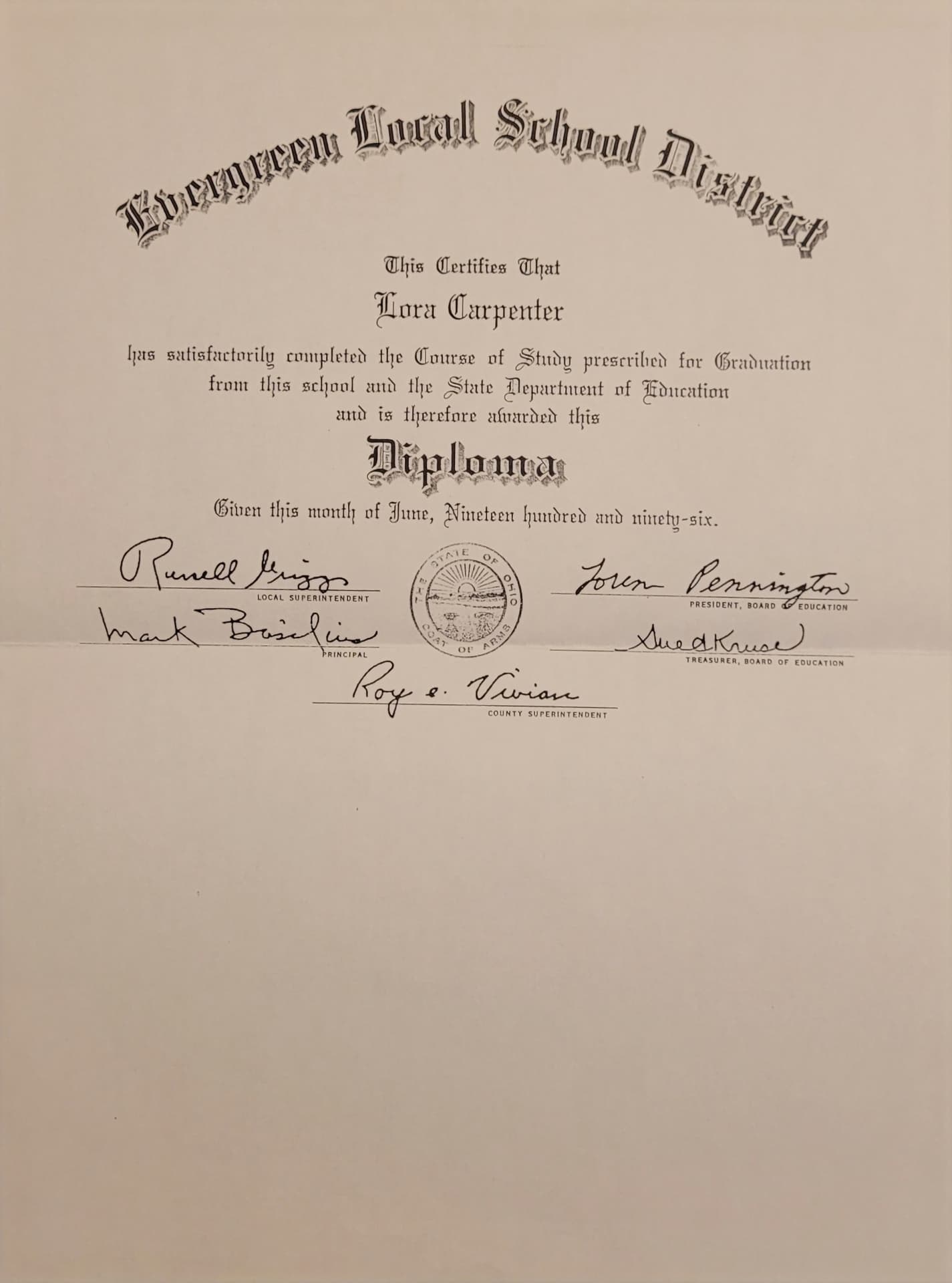 L. graduated from University of Toledo