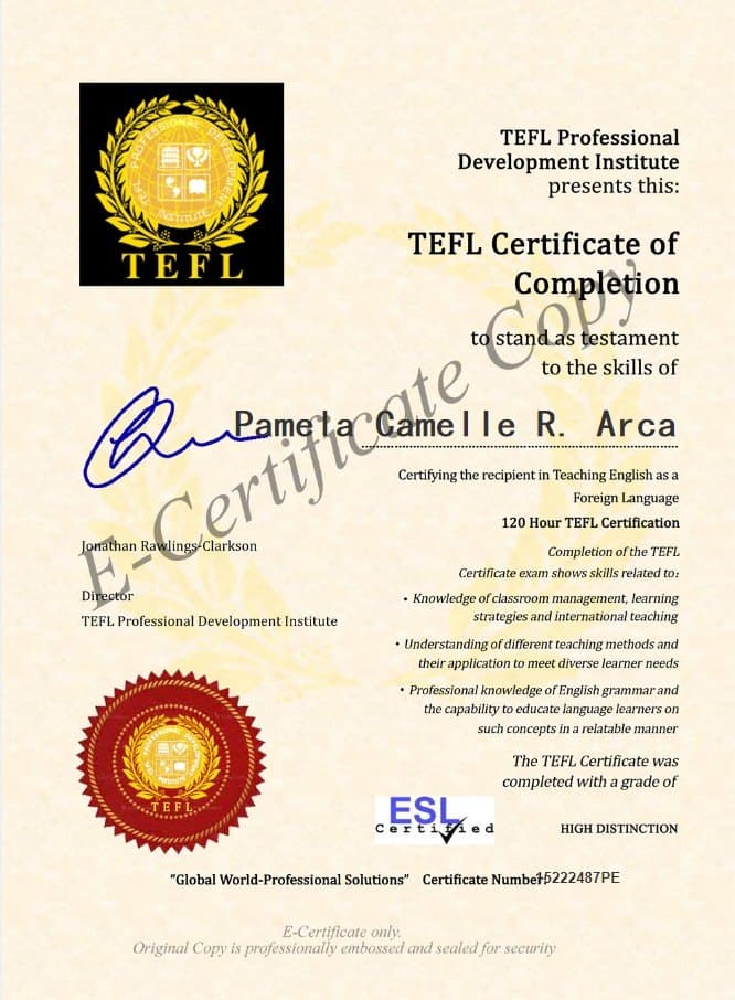 Pamela Camelle graduated from Univiersity of Negros Occidental - Recoletos