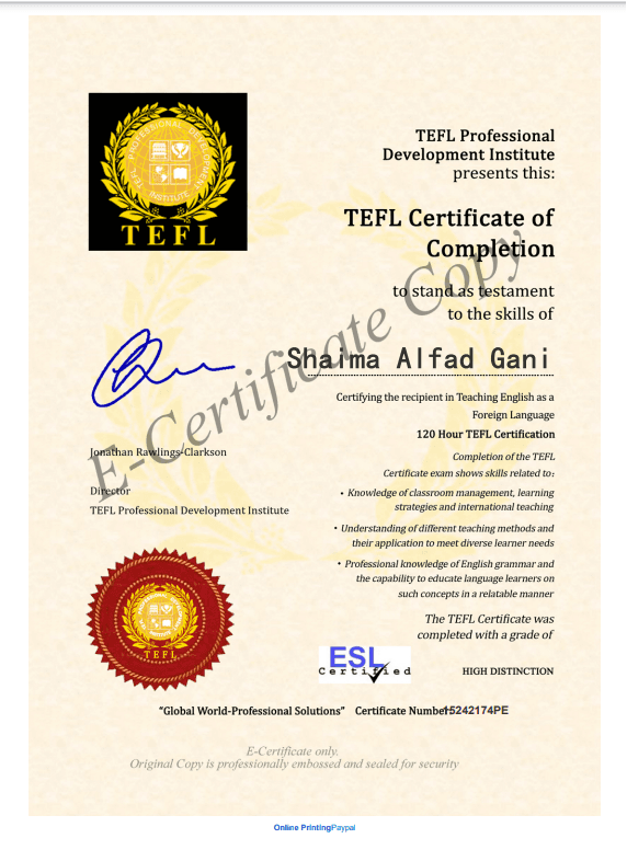 Shaima graduated from Eastern Mindanao College of Technology