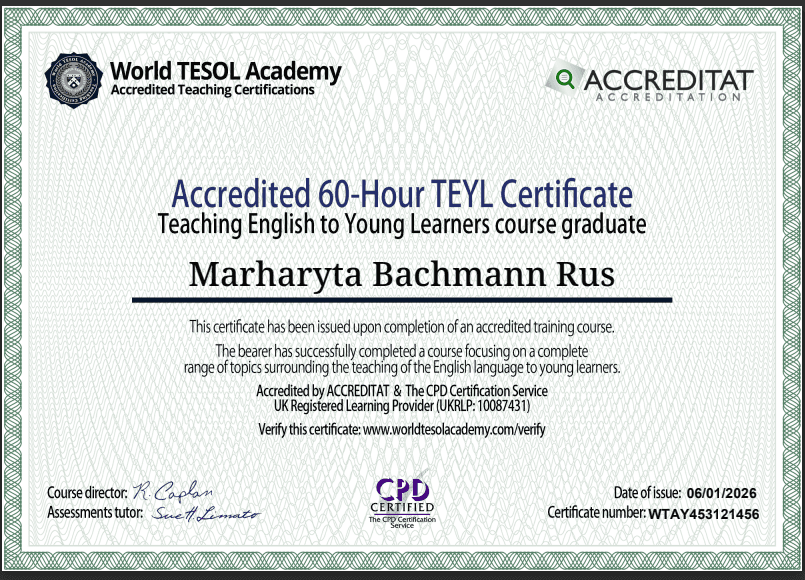 Marharyta graduated from University of Francisk Skorina