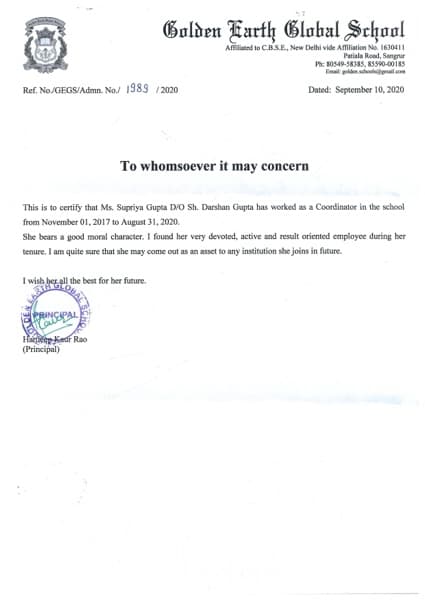 Supriya graduated from Thapar university