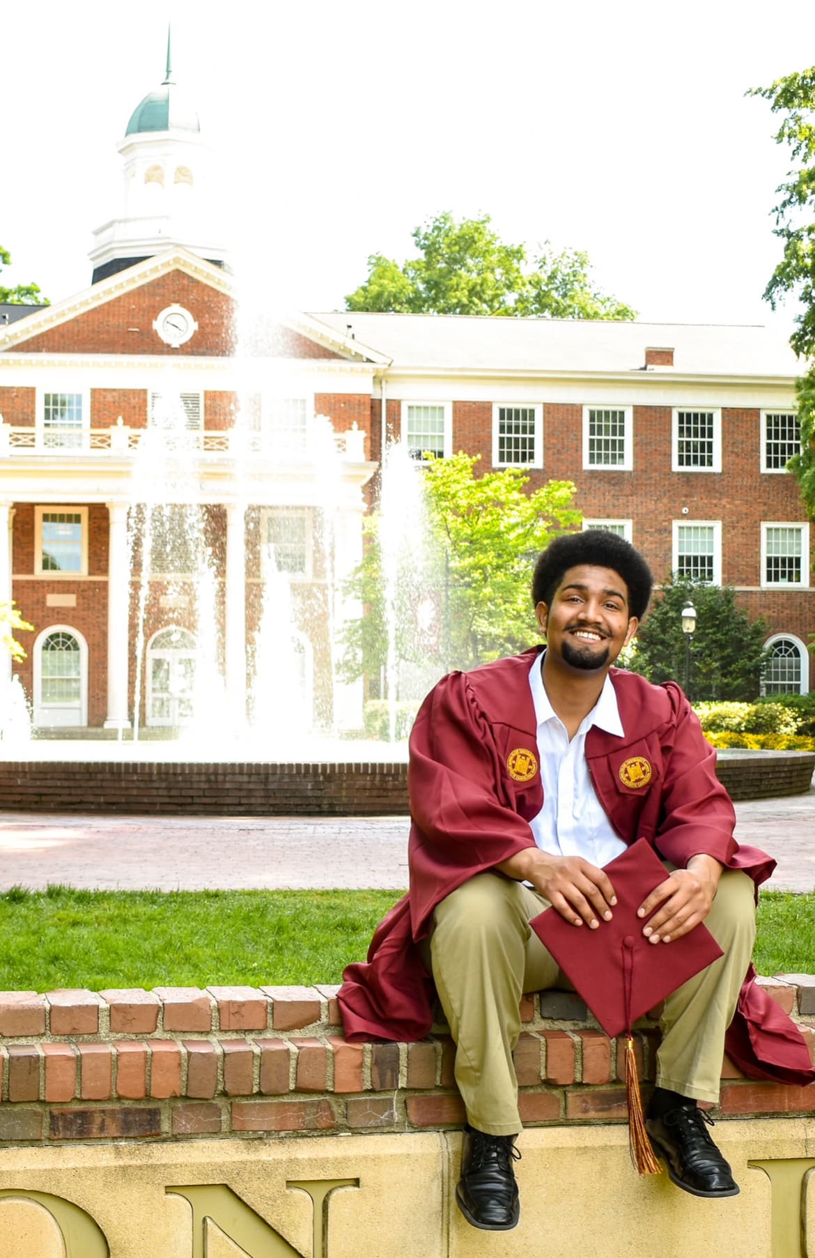 Sayo graduated from Elon University