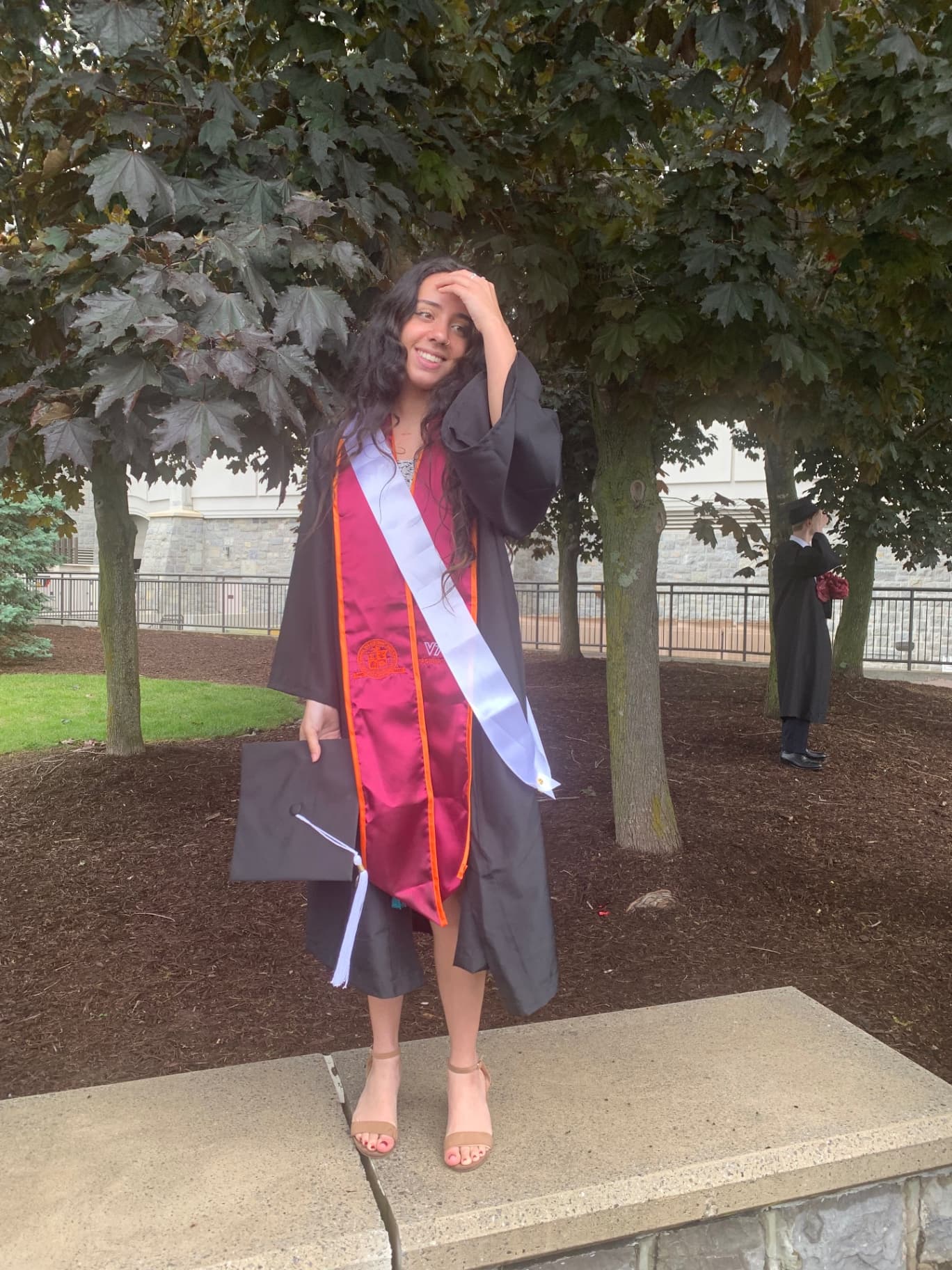 Julia graduated from Virginia Polytechnic Institute and State University