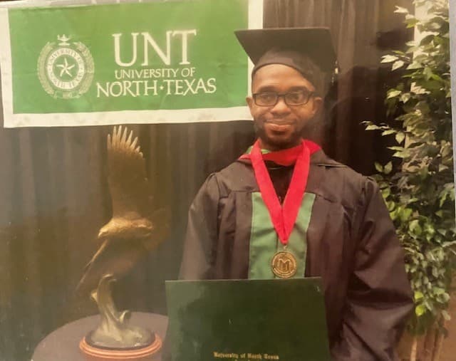 Ulrich Vianney graduated from University of North Texas
