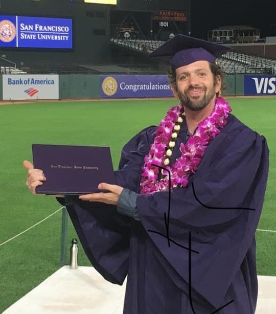 Michael graduated from San Francisco State University