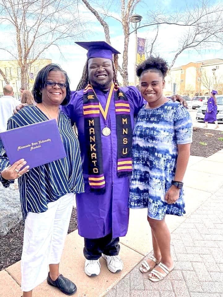 Daniel graduated from Minnesota State University, Mankato